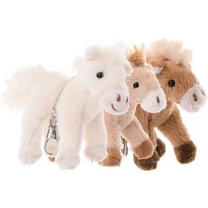 arkliukas baby pony raktų pakabukas laikiklis keyring bukowski gėlės ir manufaktūra horse design sugar-salt-chocolate pliušinis žaislas vaikams