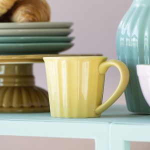 mug bowl lemonade geltona keramika dubuo lėkštė puodelis indai virtuvė mynte pitcher asotis dubenėlis gėlės ir manufaktūra