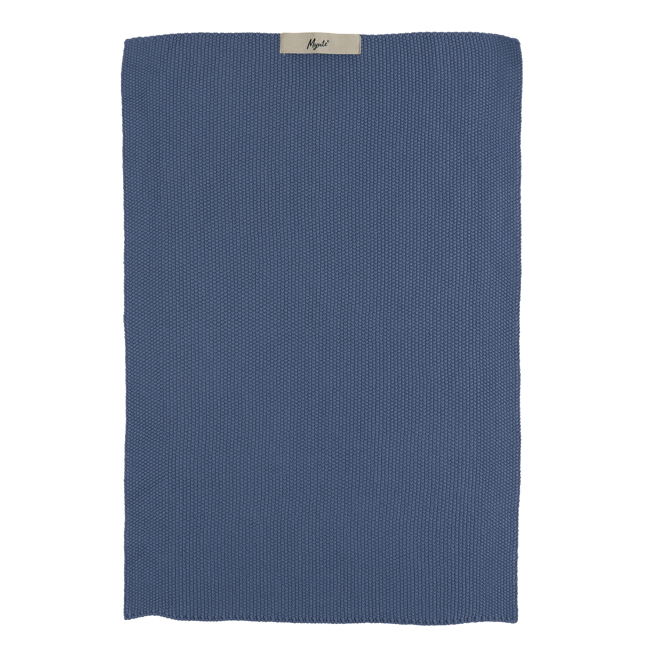 rankšluostis puodkelė šluostė medvilninė cotton towel Pot holder Dish cloth Mynte knitted gėlės ir manufaktūra iblaursen
