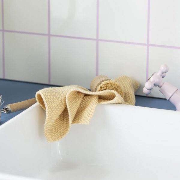 puodkelė šluostė medvilninė cotton rankšluostis towel Pot holder Dish cloth Mynte knitted gėlės ir manufaktūra