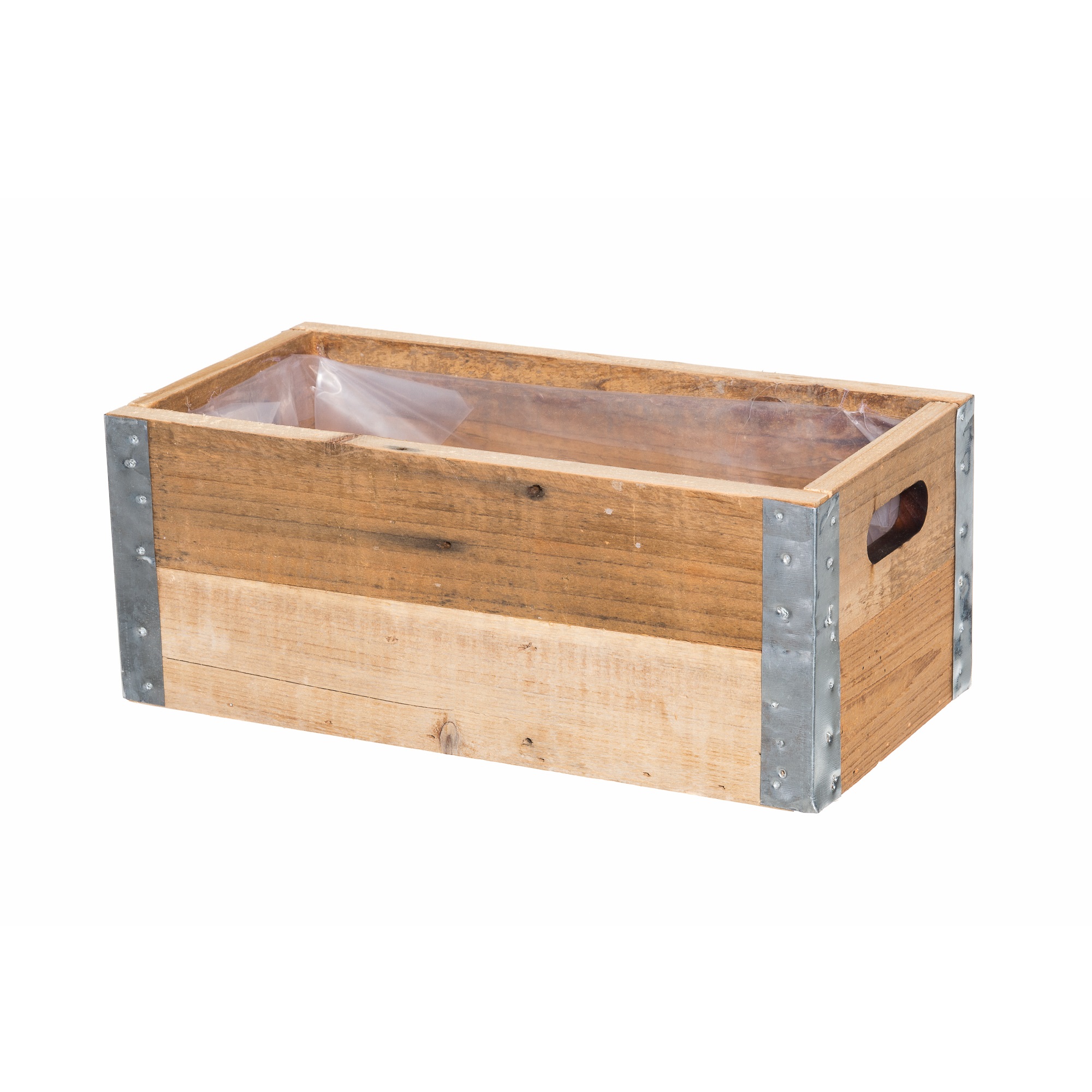 ėžė medinė wooden box with plastic 3 dydžiai plastikinis įklotas gėlės ir manufaktūra