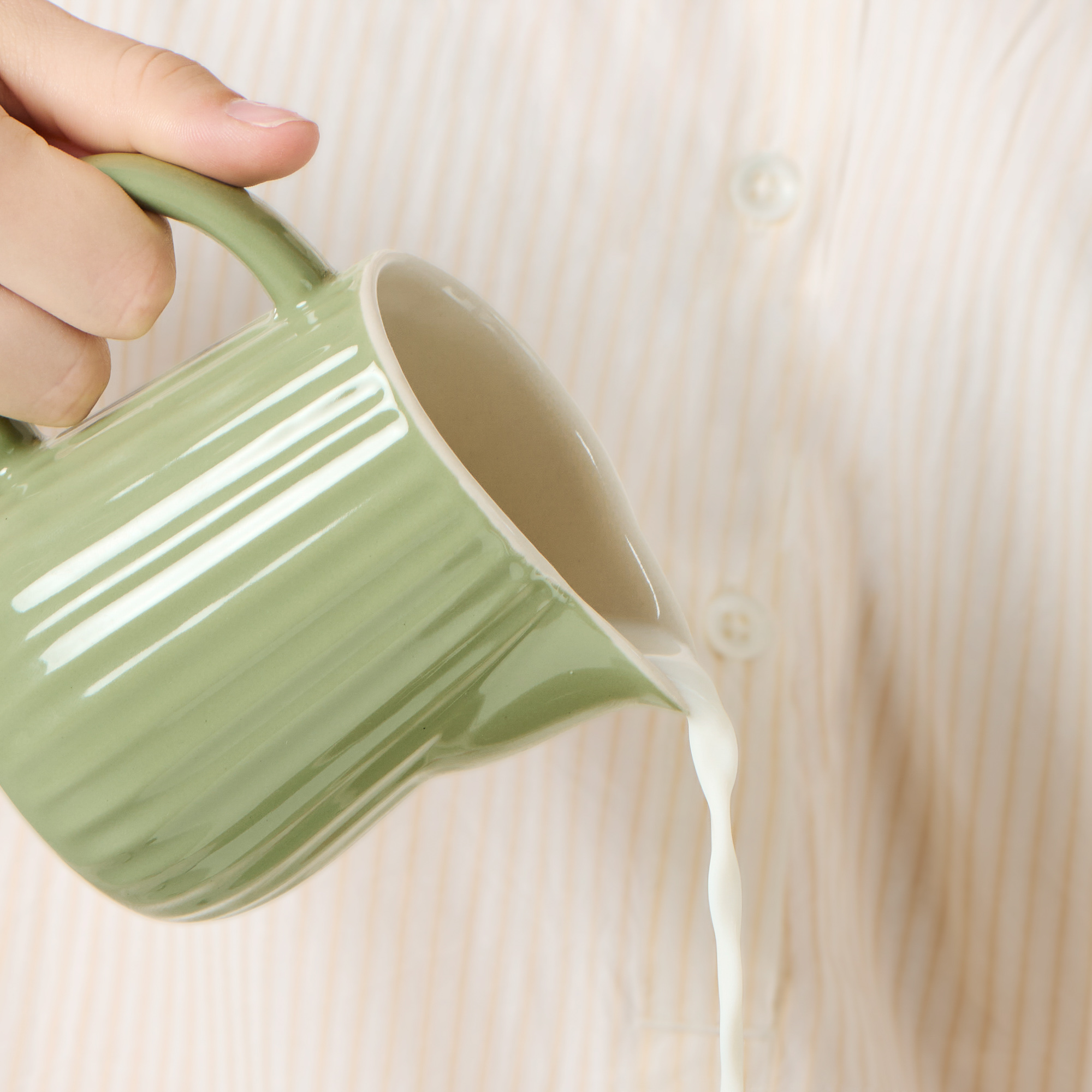 ąsotėlis pienui grietinėlei keramikinis indelis jug pitcher ceramic mynte gėlės ir manufaktūra