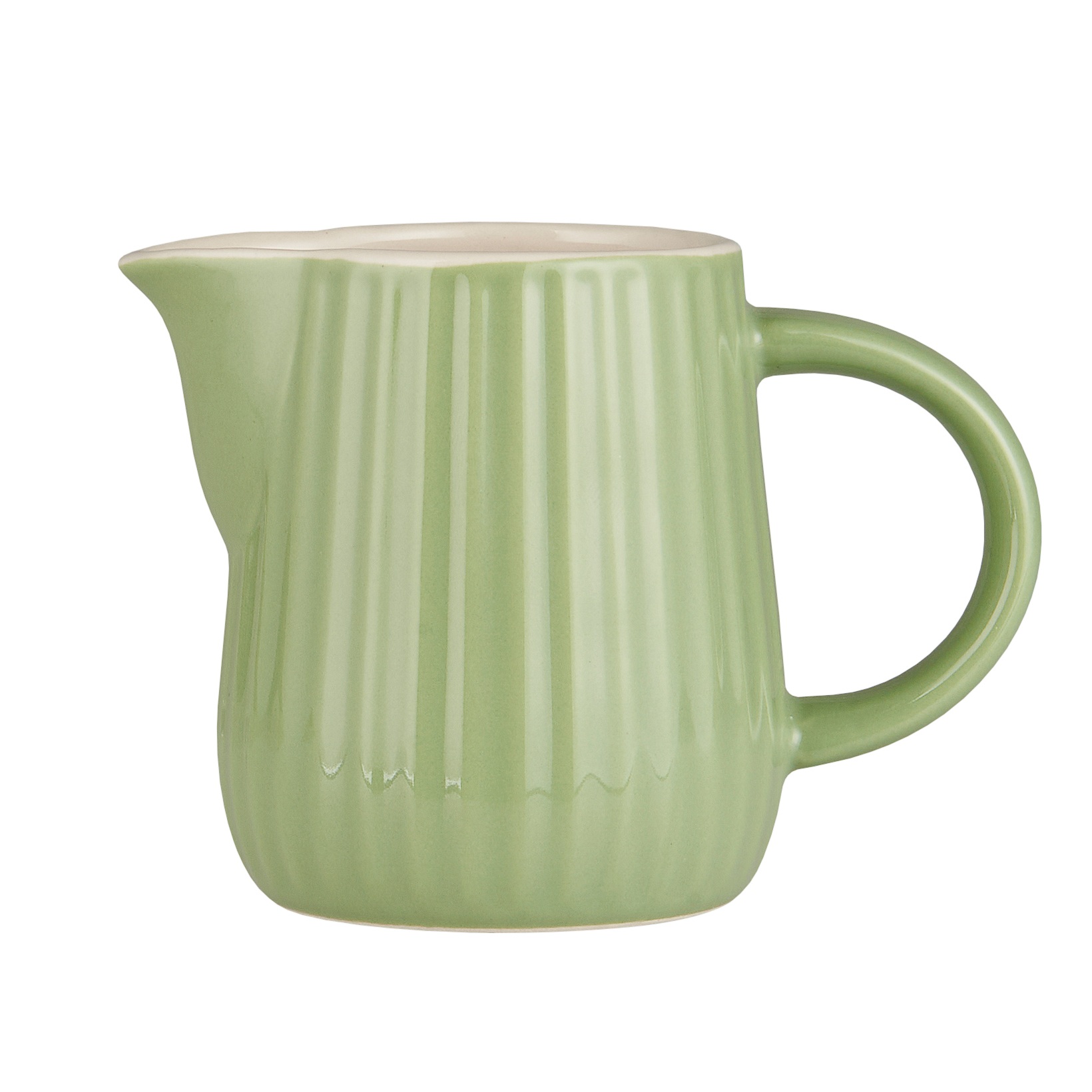 ąsotėlis pienui grietinėlei keramikinis indelis jug pitcher ceramic mynte gėlės ir manufaktūra